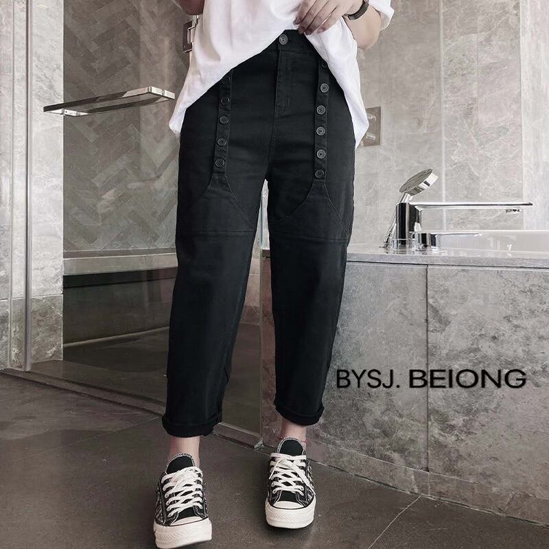 2020年秋新しいプラスサイズの女性の太った姉妹mmバージョンは薄く、カジュアルなファッションルーズワイルドパンツトレンドでした ミックスインファッション62023634497