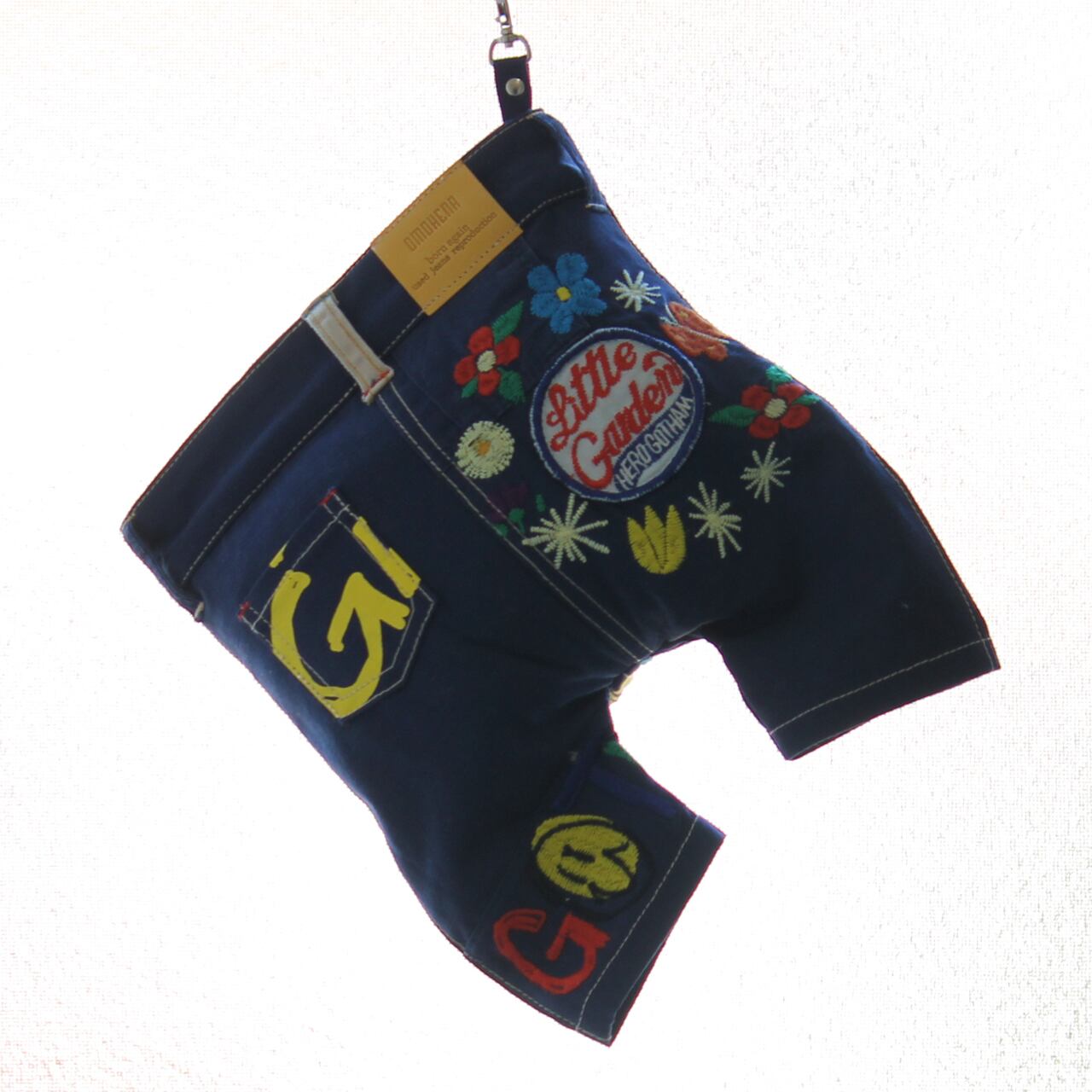 ジーンズ型ポーチ＆ブランケット　OMO-BRKT-1005