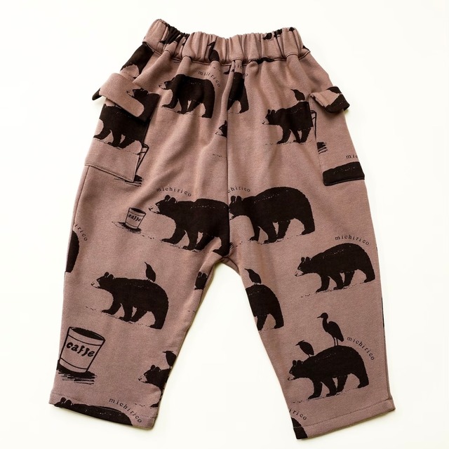 【michirico】【24AW】【14】【S-M】 Little break sarouel pants