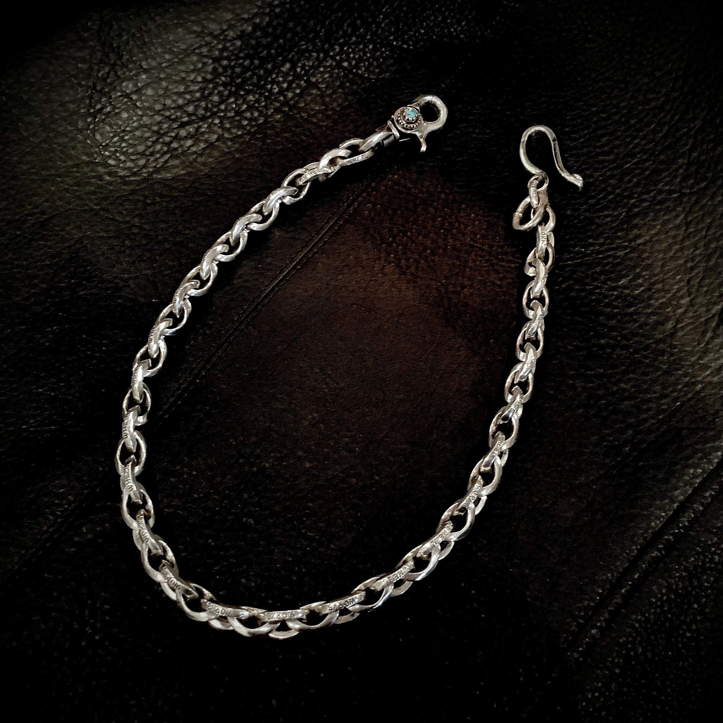 WHEELWORKS ウォレットチェーン WalletChain turquoise clip