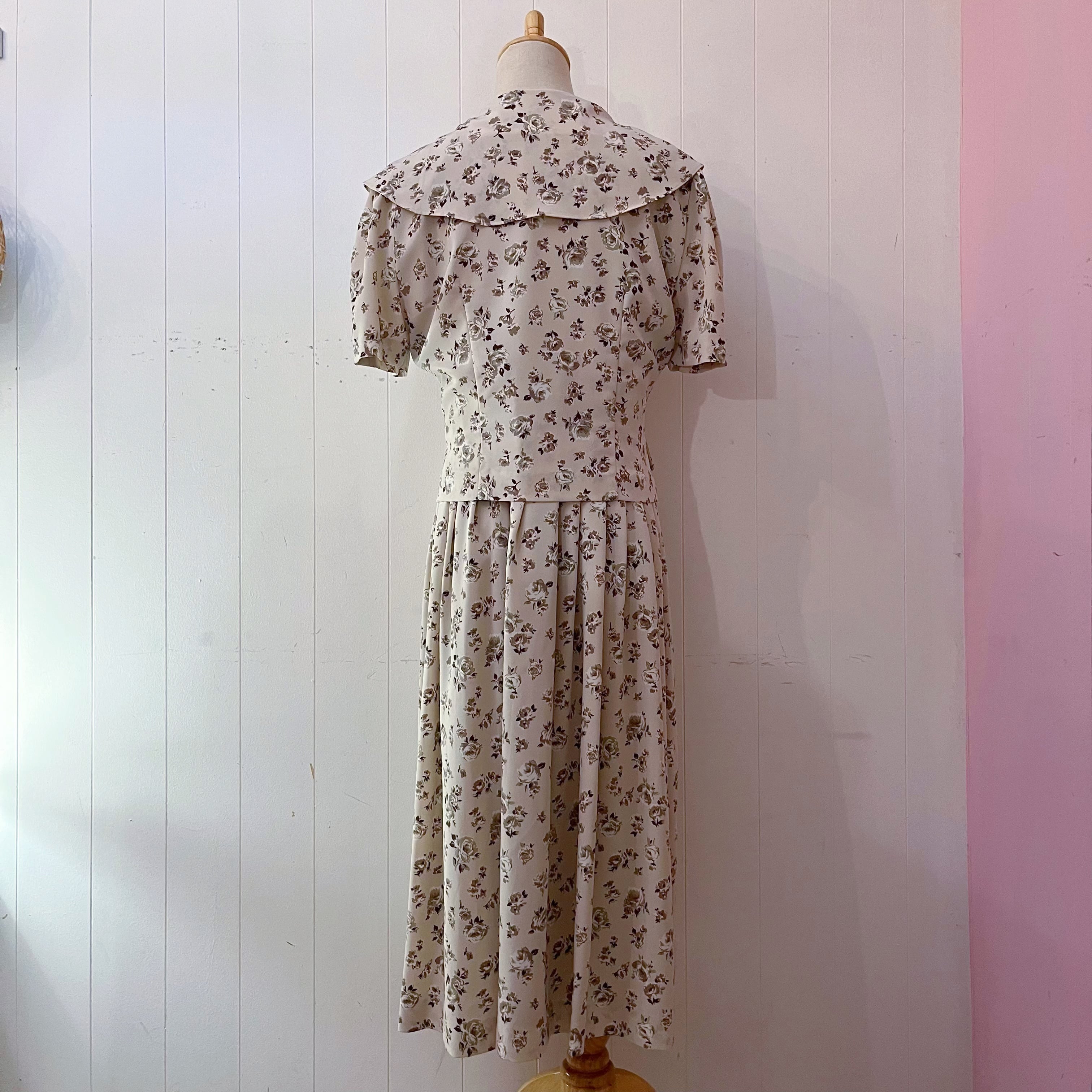 ribbon sailor collar separate one-piece
