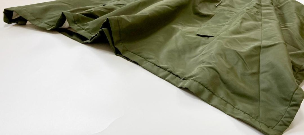 MACPHEE マカフィー カーキ ナイロンフリースポンチョ サイズ36 | enon 