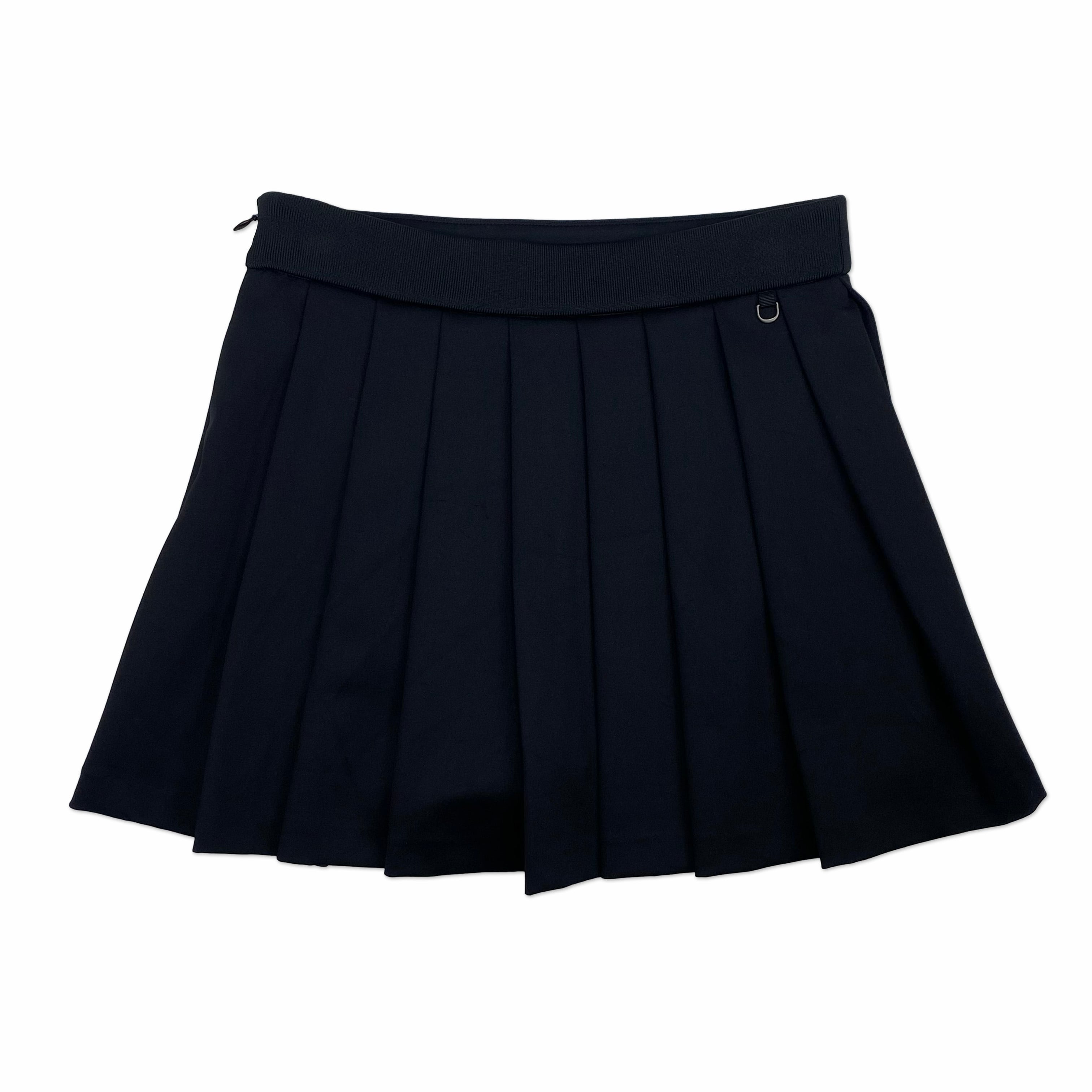 TFW49】《WOMEN'S》MULTI PURPOSE WRAP PLEATED SKIRT (BLACK) | Sandy