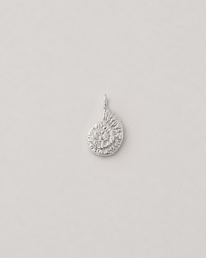 custom necklace 'ammonite' silver/ small