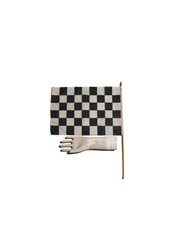 Vintage Checker flag