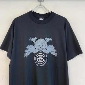 90s stussy used s/s tee SIZE:L  S2