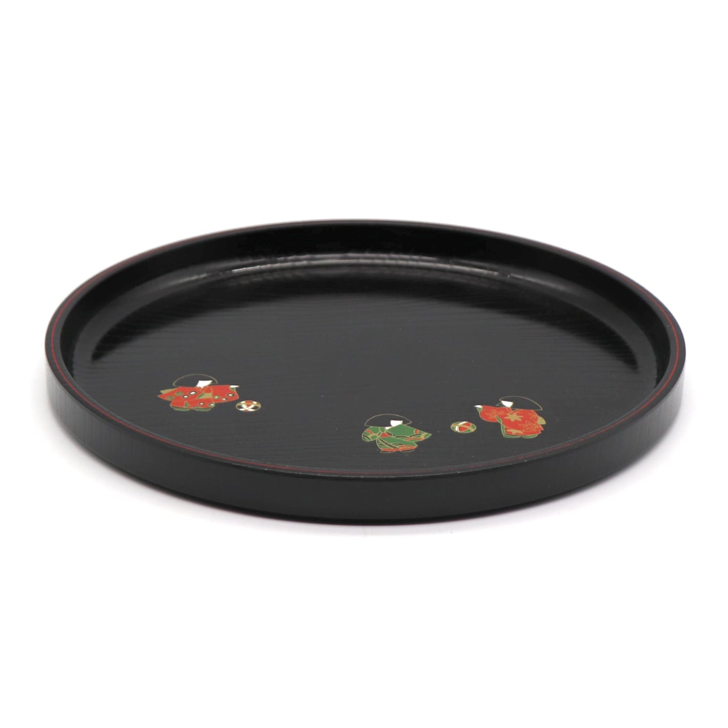 漆器 お盆　非売品【セール】 漆器 お盆 非売品【セール】 ran_maru_1.jpg