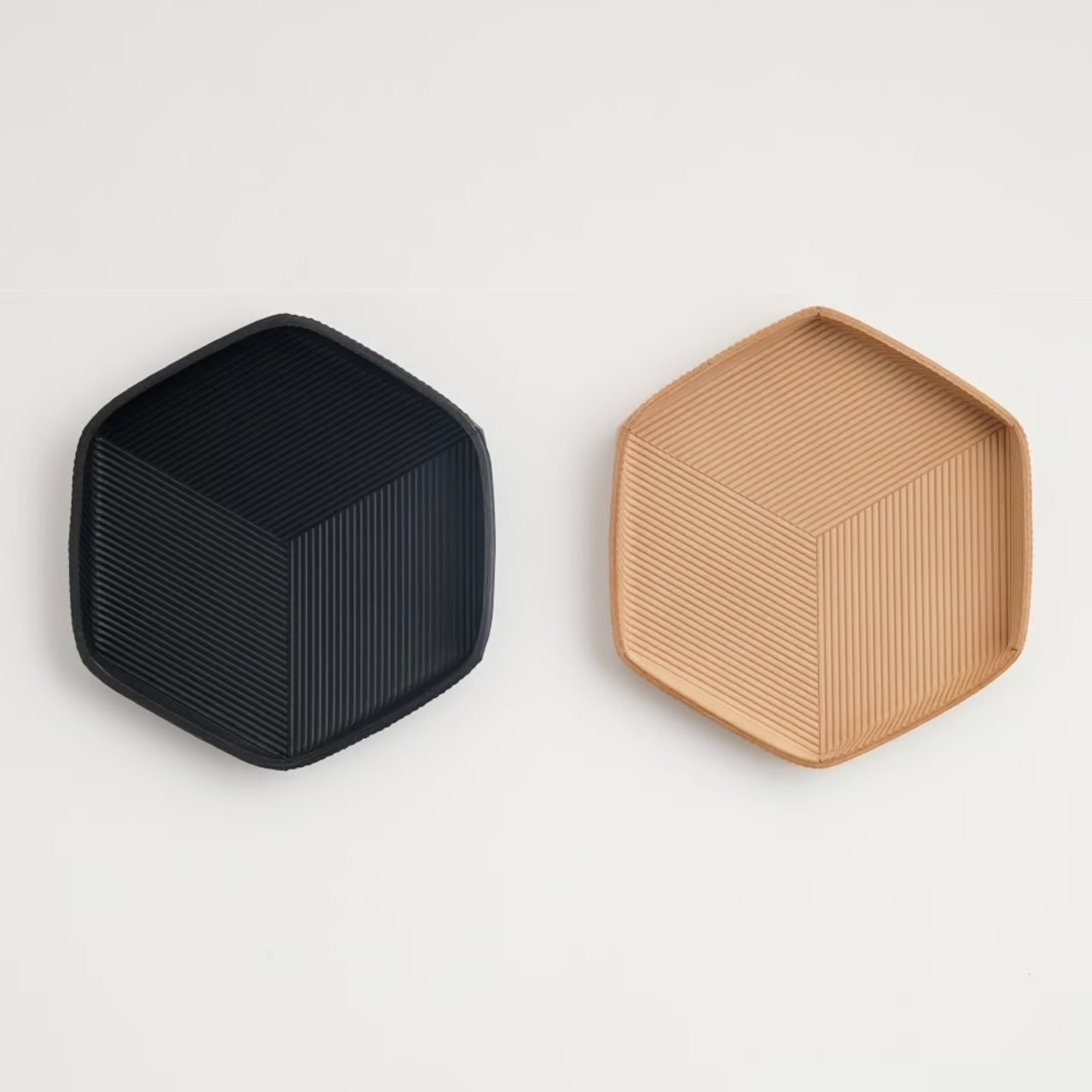 i ro se  "KAGOME" LEATHER TRAY