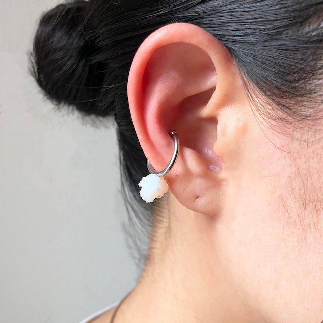 FRAGMENT - ear cuff - silver 04