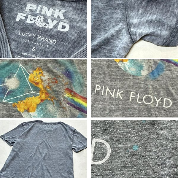 1点物◇ピンクフロイドPINK FLOYDアシッド加工プリントTシャツ古着