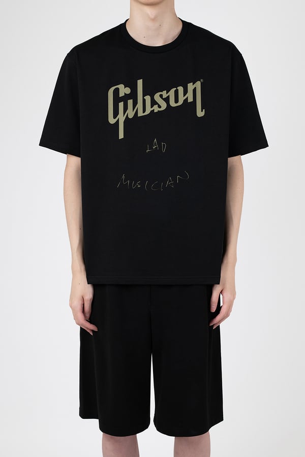 LAD MUSICIAN【ラッドミュージシャン 】Gibson × LAD MUSICIAN PRINT T