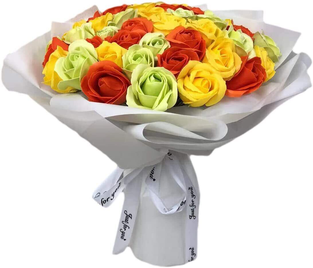 Scamper ソープフラワー 誕生日 プレゼント インテリア 結婚記念日 花束 女性 造花 人気 ギフト 発表会 ドライフラワー