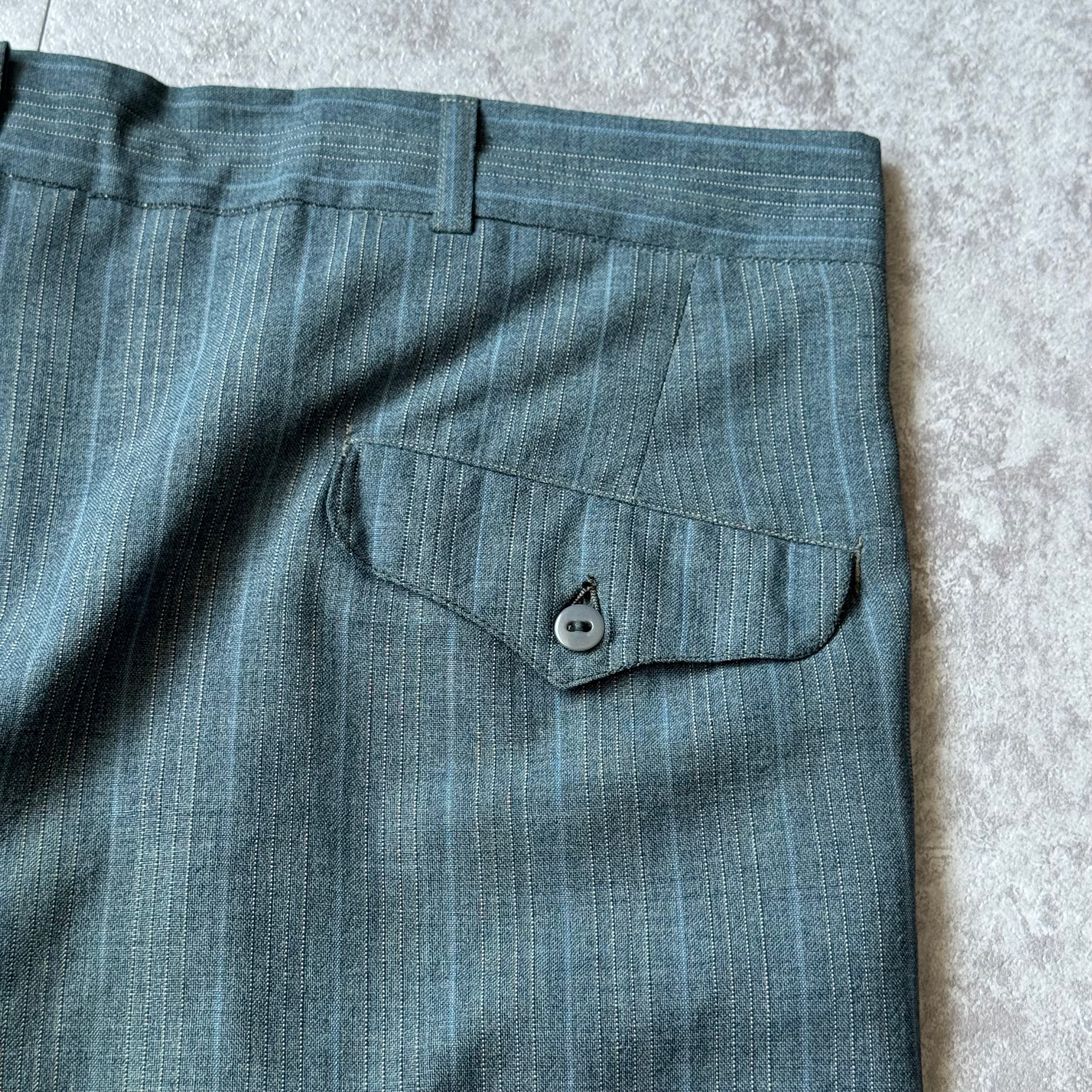 1950's US Vintage Stripe Tuck Slacks / 50年代 アメリカンビンテージ
