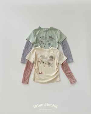 送料無料【予約】URBANRABBIT/Jr Dream Layered T