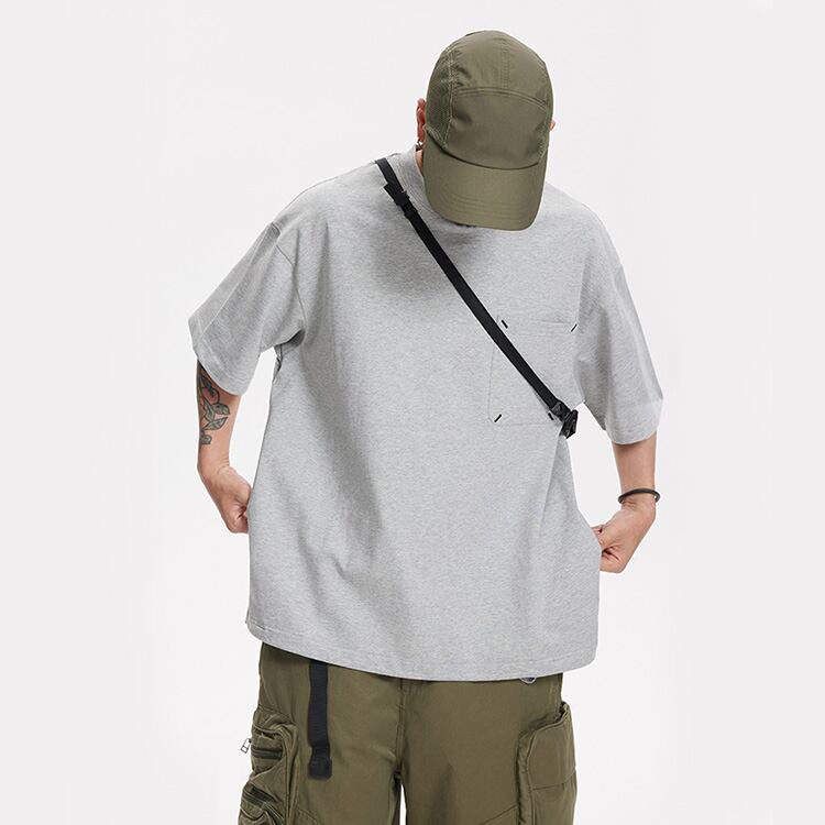 ★POCKET ROUND NECK HALF SLEEVE T　　　A0612