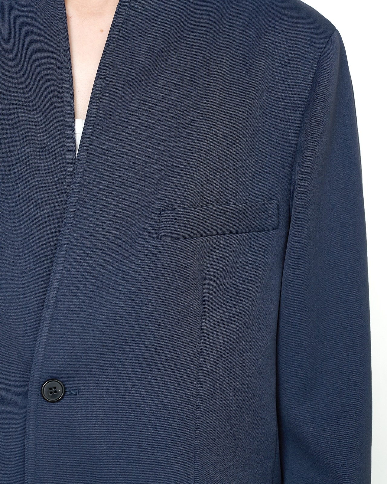 HED MAYNER "COLLARLESS JACKET"
