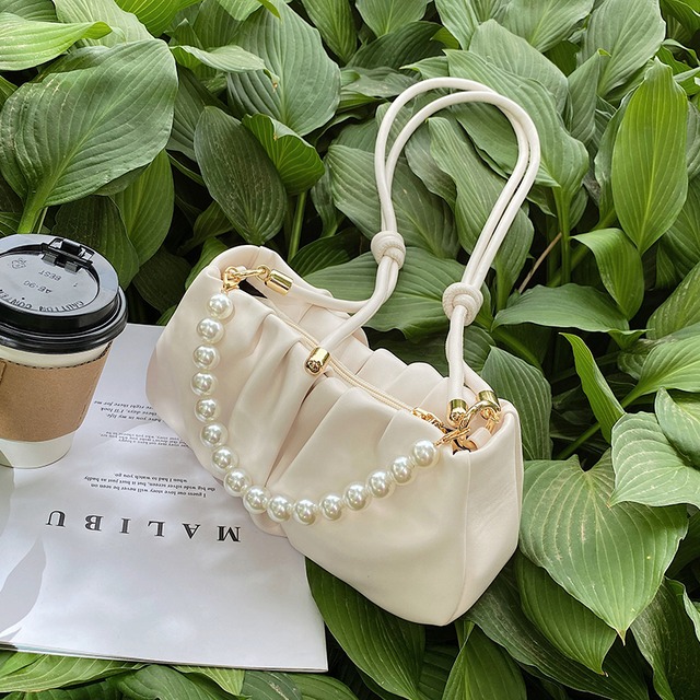 サマーパールチェーン 夏物 真珠 Tiancai_Wing_Bag71350326615