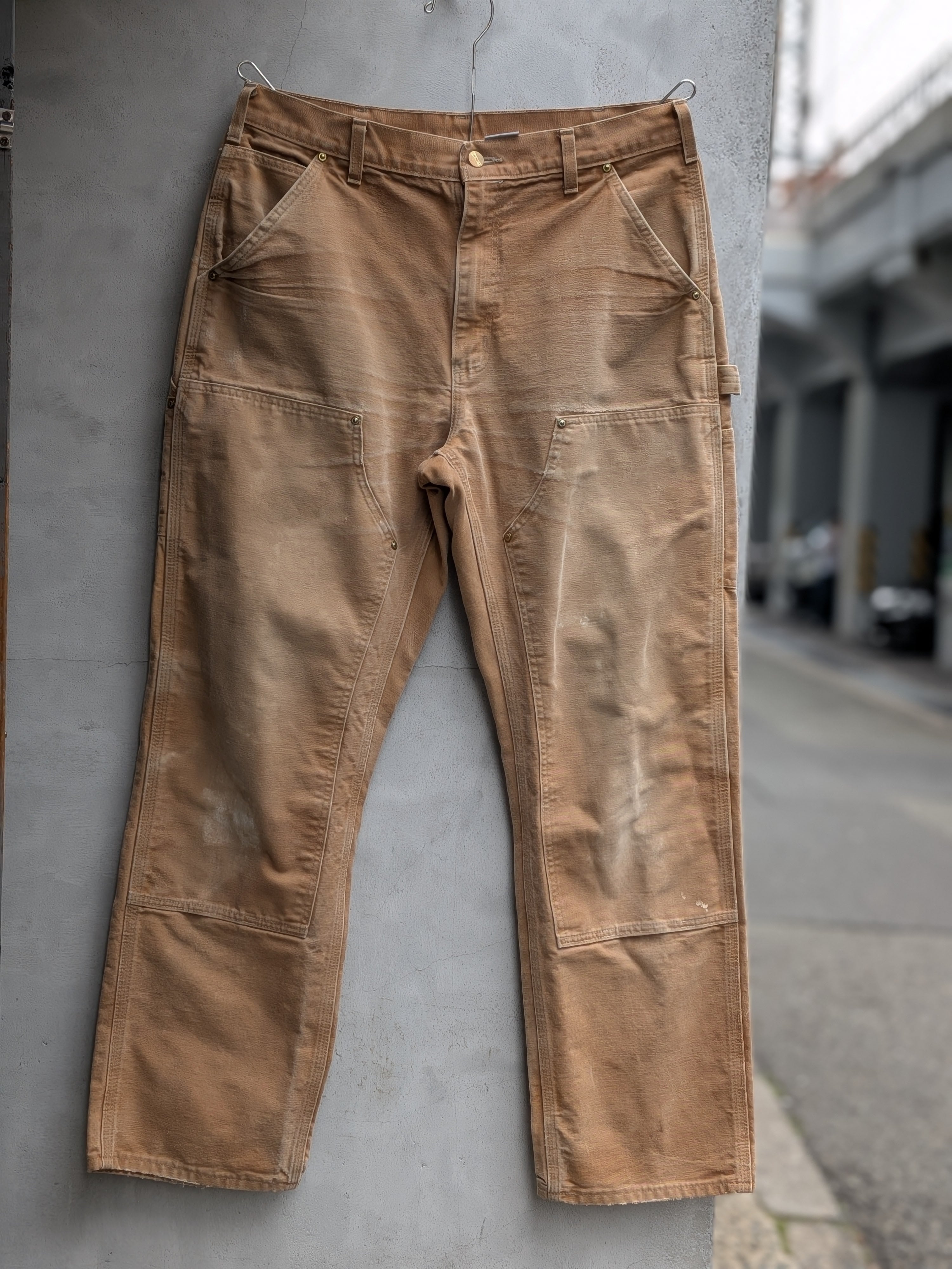 CARHARTT DUBLE KNEE DUCK PANTS MADE IN USA