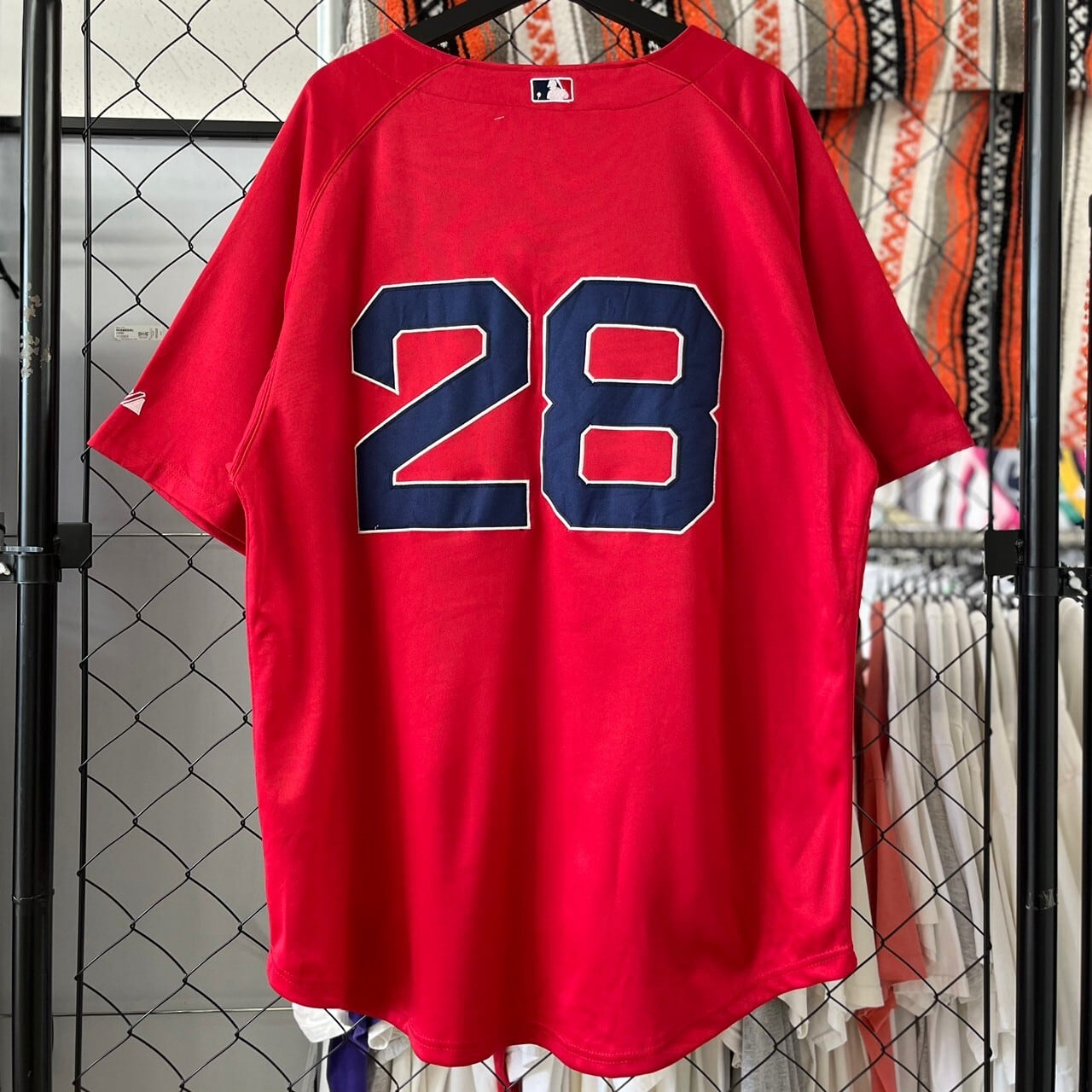 MLB ボストンレッドソックス チーム系 ゲームシャツ ロゴ プリント