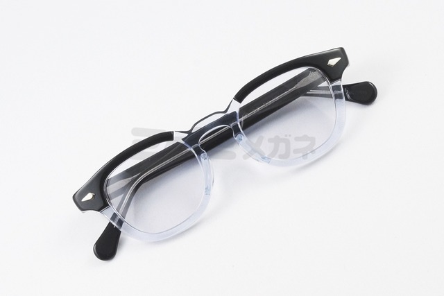 TART OPTICAL ARNEL クリア メガネ JD-04 Col.006 アセテート ウェリントン サーモント ブロー クラシカル 復刻 50年代モデル 日本製 タート オプティカル アーネル 鯖江 日本製 正規品-4枚目