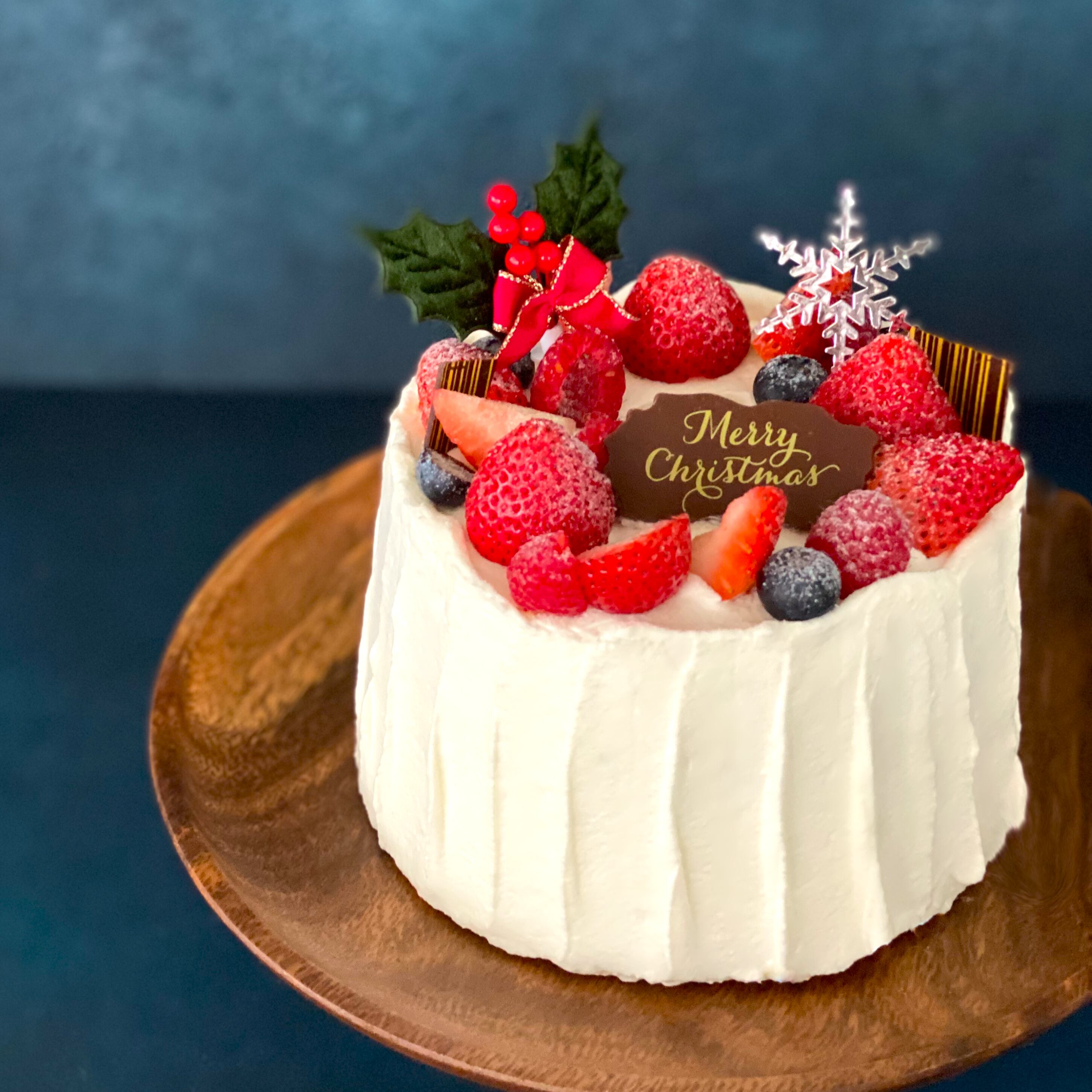 「クリスマス ジンジャーシフォンケーキ」15cm