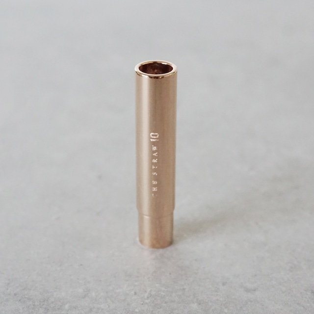 THE STRAW 10［18K Pink Gold］限定カラー（フラペチーノサイズ）