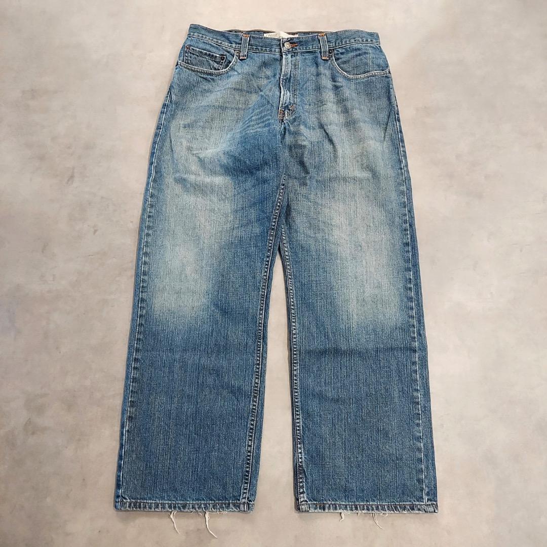 リーバイス569 Levis W36 ブルーデニム 青 00s 古着 18366