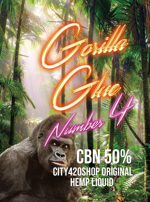 【高濃度】CBN50% トータル90%　CBD CBGリキッド　カートリッジ　1MLゴリラグルー