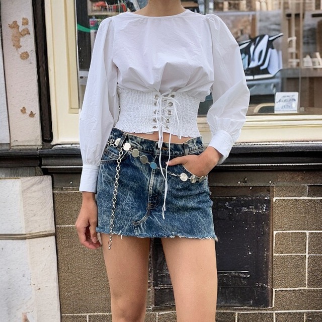 【LADIES】chain belt