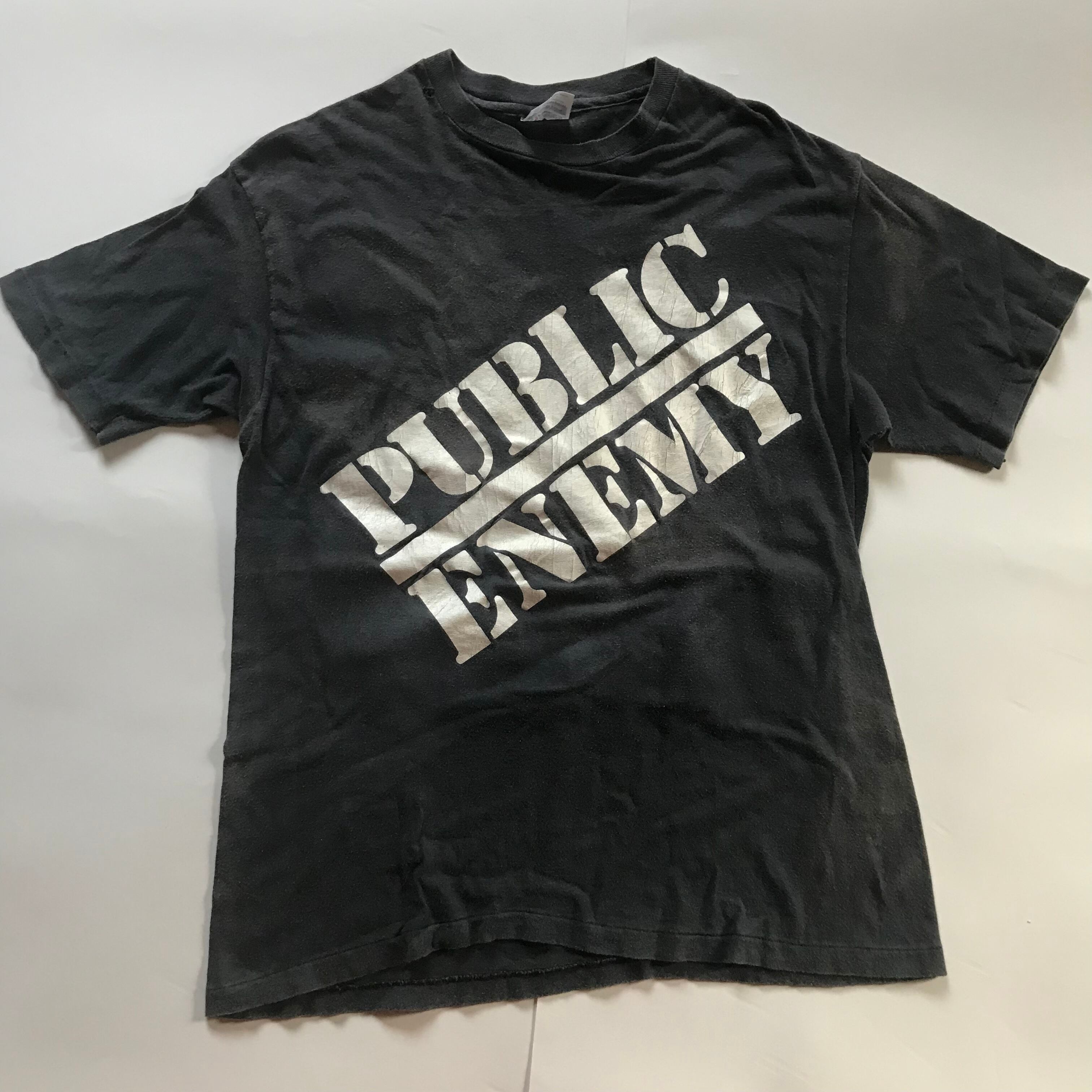 90's PUBLIC ENEMY T-SHIRT USED | LIGHT CAVE