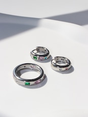 Colorful stone ring