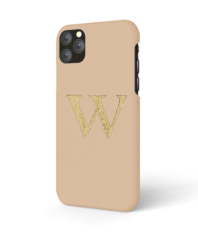 iPhone  Premium Smooth Leather Case (Nude)