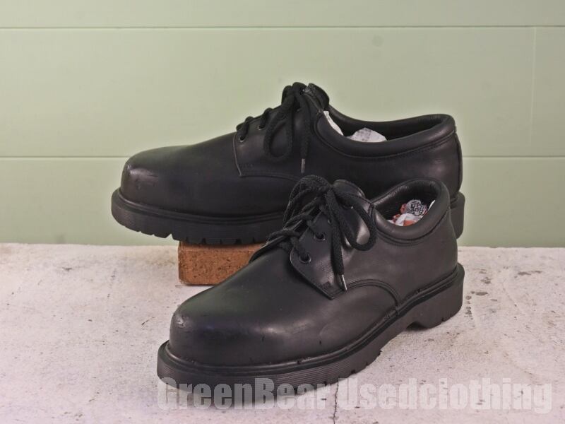 イギリス製 Dr.マーチン×Royal Mail ビンテージ プレーントゥシューズ