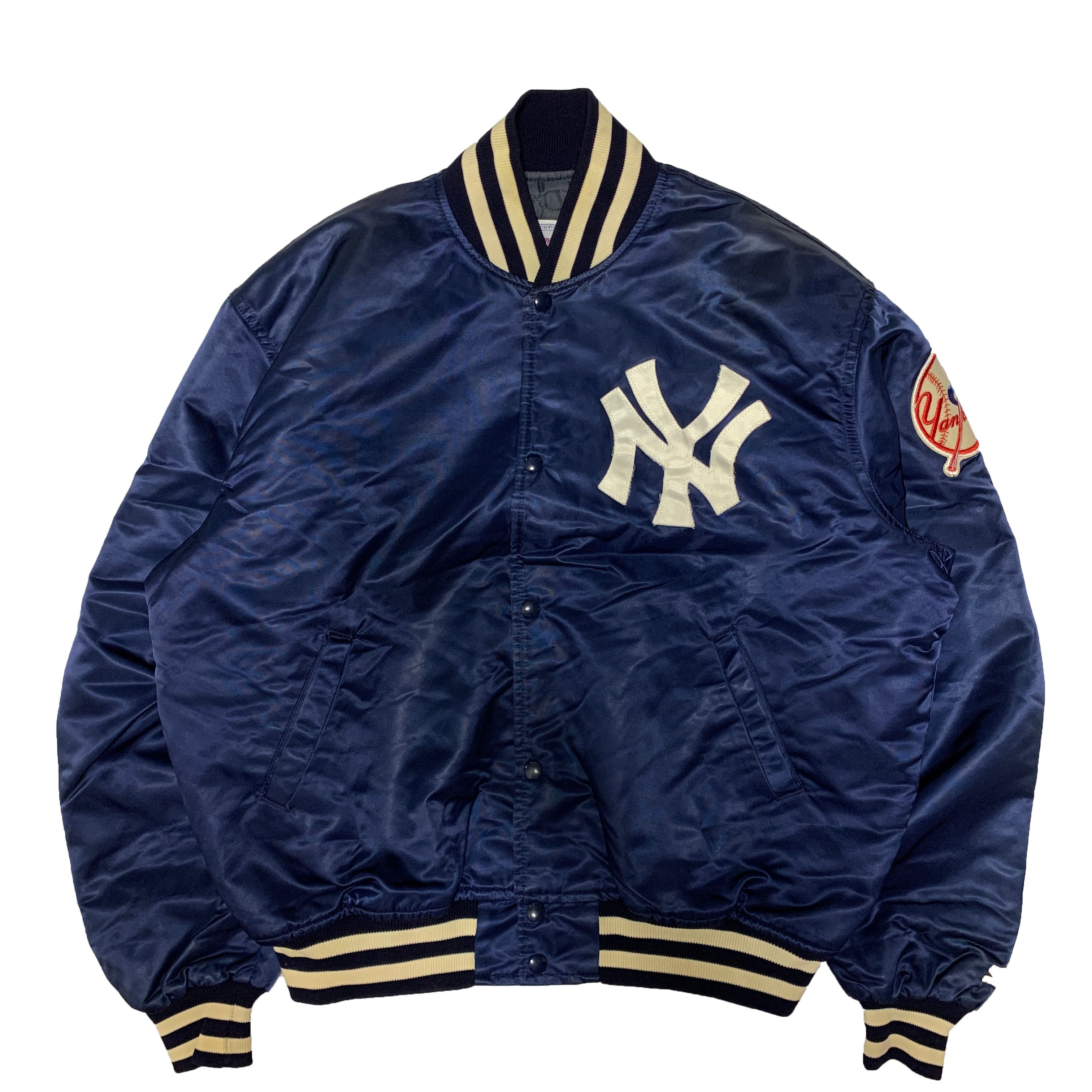 【90s】yankees ヤンキース　スタジャンstarter XLサイズ