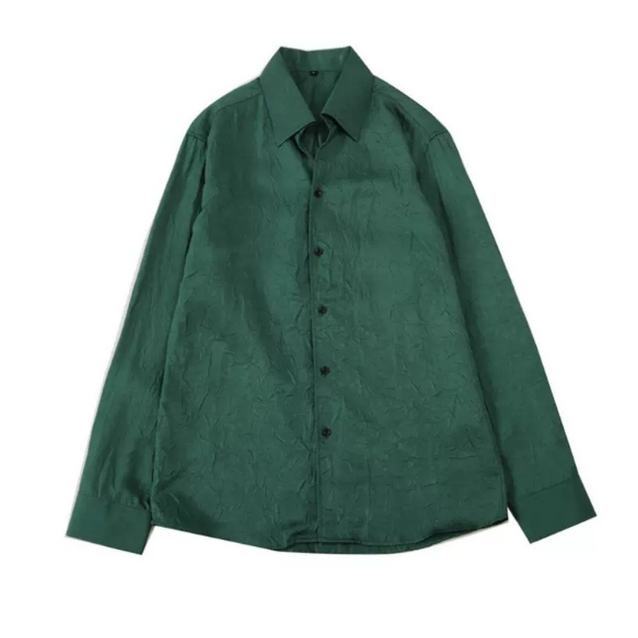 pleated fabric shirt 00152