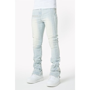 GUAPI / vintage blue stripers denim