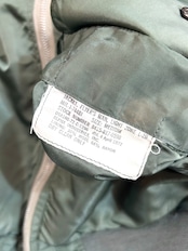 70s USAF L-2B "J-7448J" FLIGHT JACKET Size MEDIUM