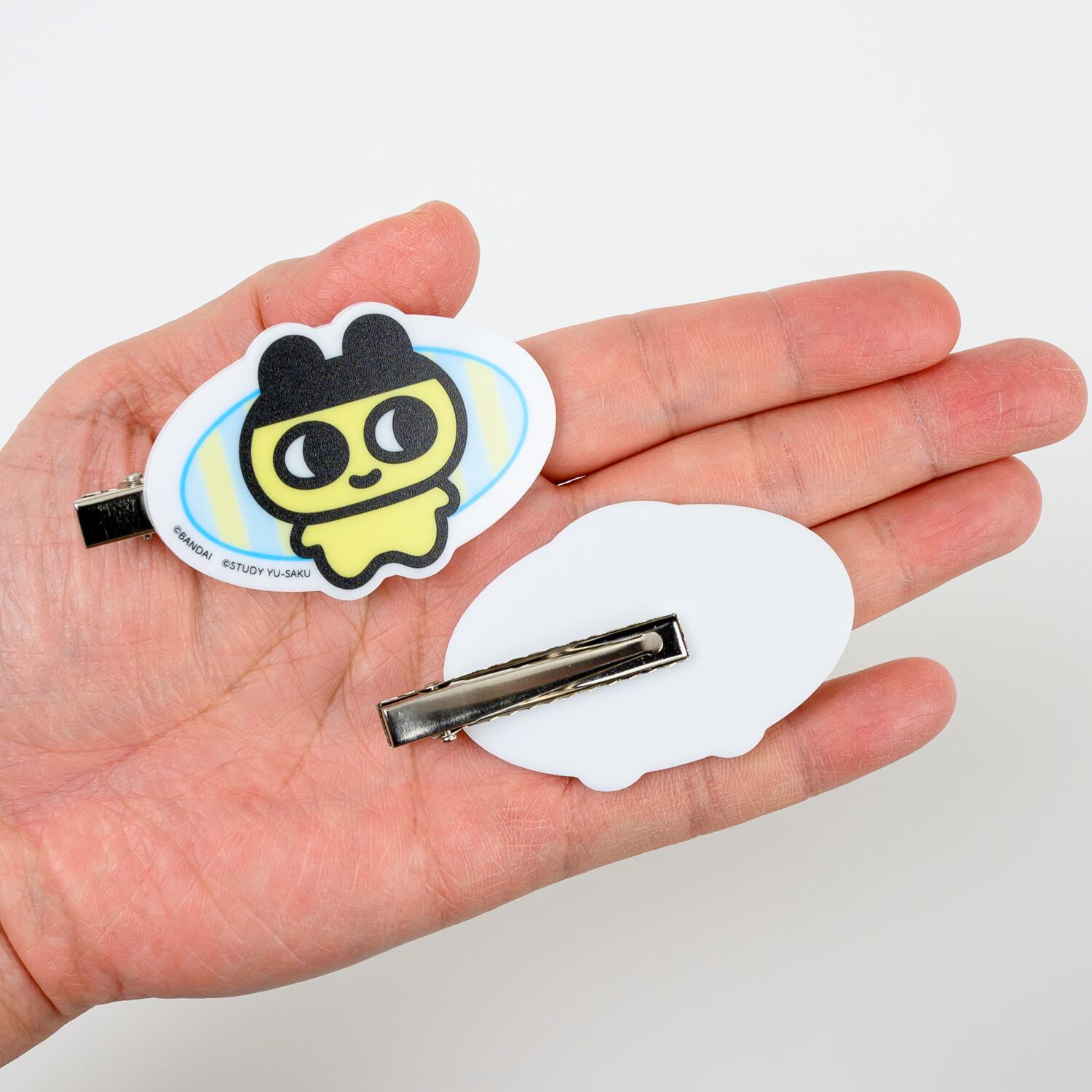 会場完売・再入荷未定】たまごっちとSTUDY優作 前髪クリップ2個セット