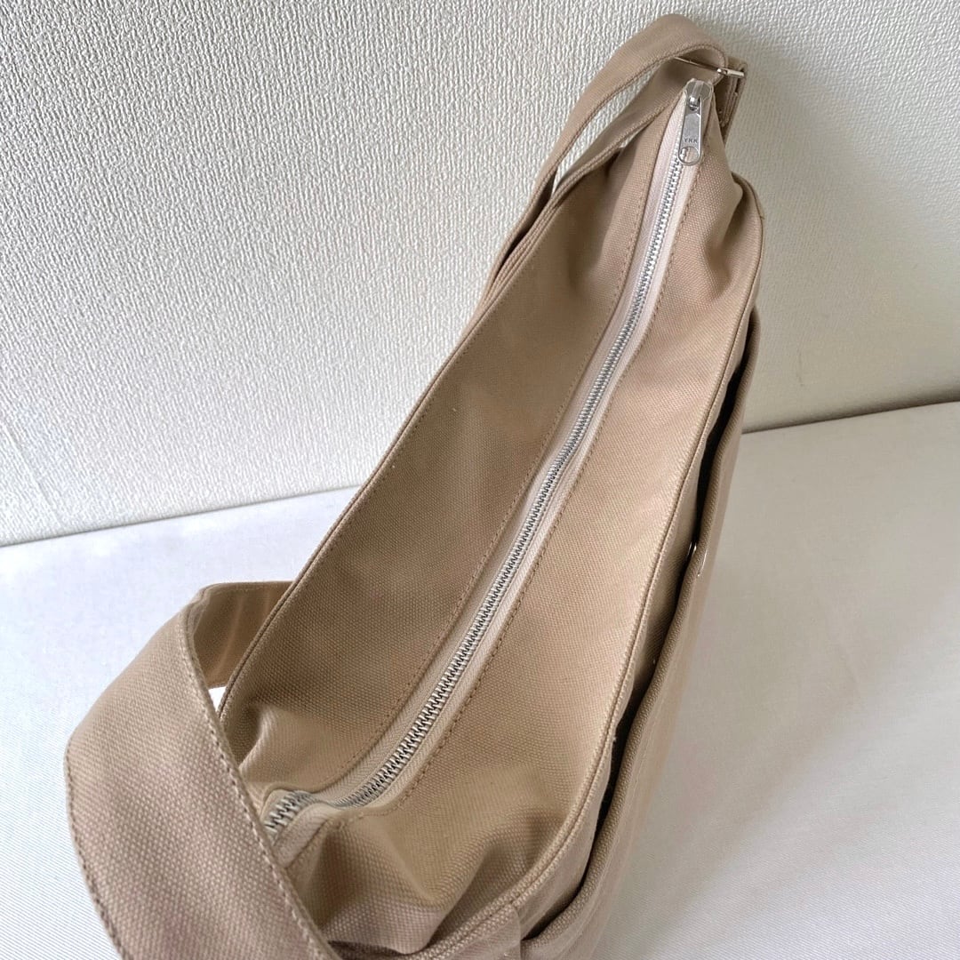 全6色】「箱型ショルダーバッグ」Lサイズ／倉敷帆布 8号帆布【受注制作