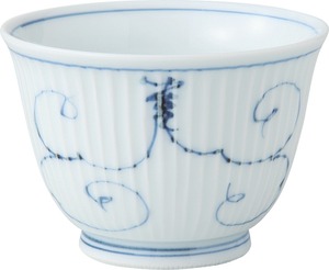 【食器】唐草ぶどう　軽量仙茶（波佐見焼）