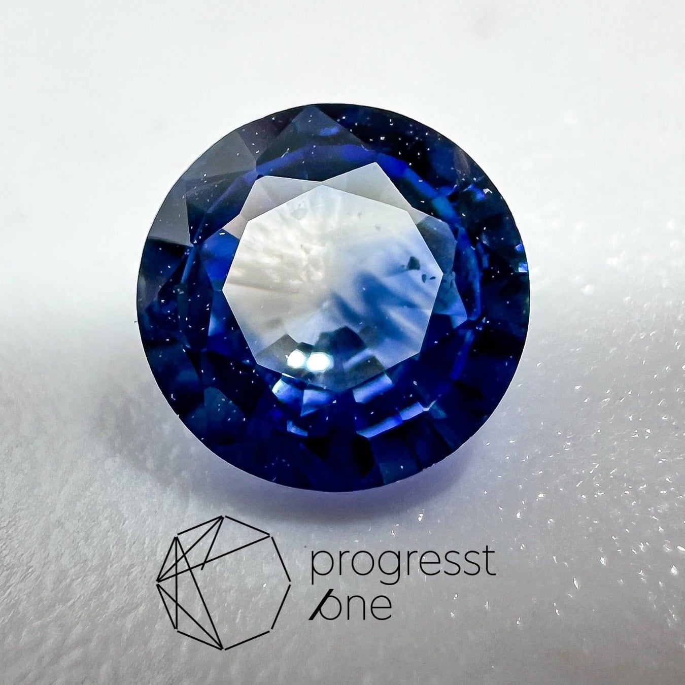 バイカラーサファイア0.38ct | progresstone