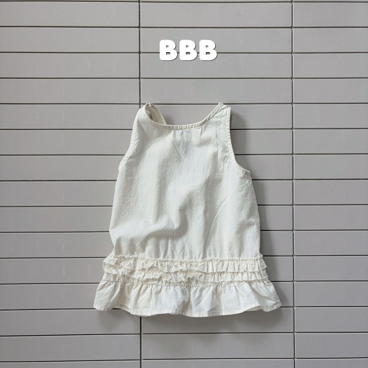 韓国子供服 / 26Autumn / 〖取寄〗BBB / デイジーレイヤードワンピース / ユニセックス / キッズ服 *XXS~XL*