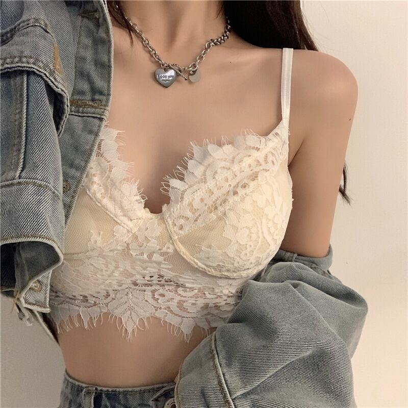 スタイルレースサマーショートホルターノースリーブトップス 夏物 YY-ファッション13214054879