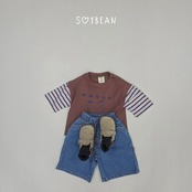【取寄】SOYBEAN デニムバミューダパンツ|秋服|韓国子供服| 26/AT