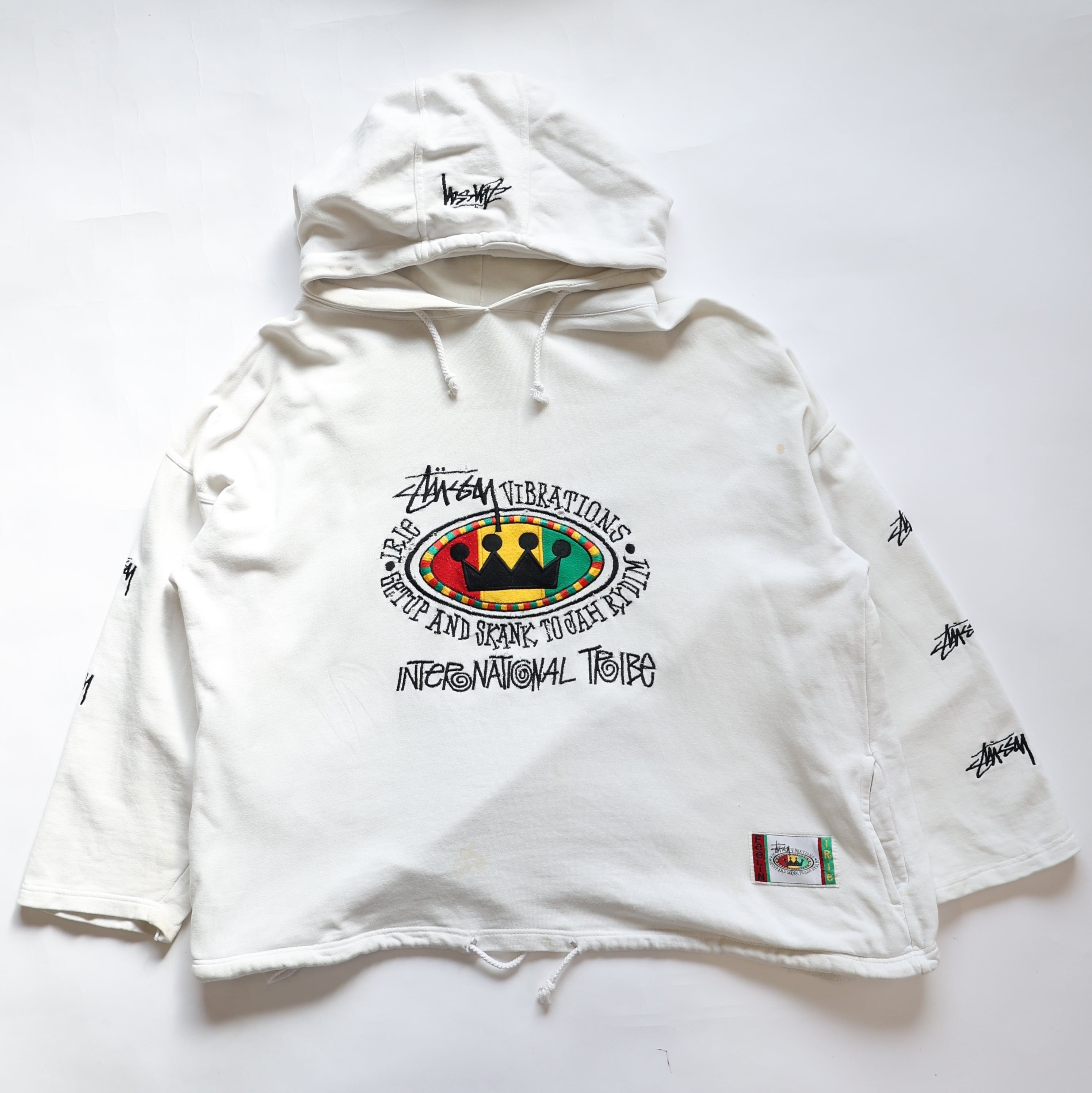 STUSSY FEELIN IRIE RASTA HOODIE