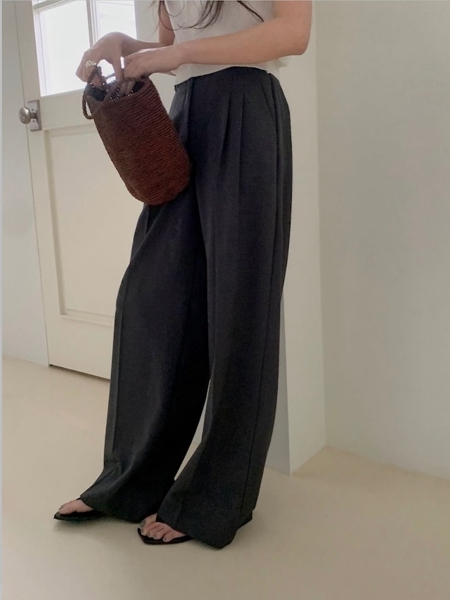 (即納) miel / Logic slacks