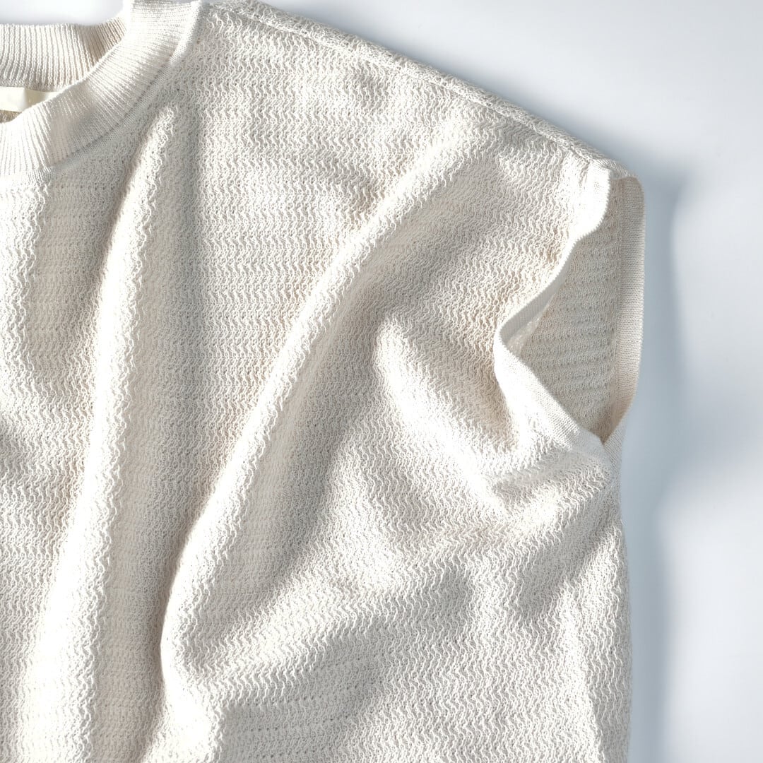 evam eva 　paper yarn　プルオーバー evam eva｜cotton paper yarn pullover｜ladies',tops