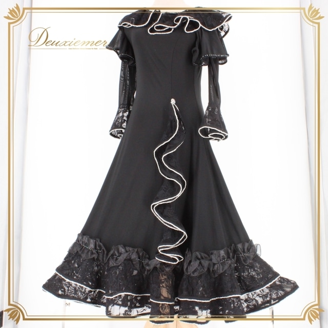 社交ダンス 衣装 スタンダード ドレス ワンピース レッスンウェア パーティドレス 黒 銀 ブラック系 シルバー系 ICHIOKU イチオク フリル フリルスカート ダンス衣装 おしゃれ フォーマル 謝恩会 結婚式 講師用 イベント服 高級感 伸縮性 レディース 洗える エレガント 手洗い可能 パーティー用 着痩せ 効果 柔らかい 花柄レース シック ルームウェア 2023年モデル トレーニング用 社交ダンス 衣装 スタンダード ドレス ワンピース レッスンウェア パーティドレス 黒 銀 ブラック系 シルバー系 ICHIOKU イチオク フリル フリルスカート ダンス衣装 おしゃれ フォーマル 謝恩会 結婚式 講師用 イベント服 高級感 伸縮性 レディース 洗える エレガント 手洗い可能 パーティー用 着痩せ 効果 柔らかい 花柄レース シック ルームウェア 2023年モデル トレーニング用