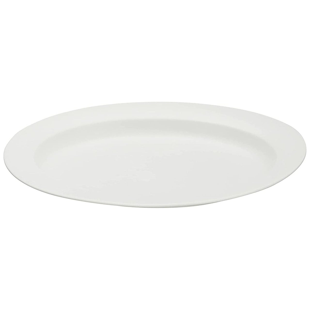 TOKI1919 「Classy」 ホワイトプレート フレンチ オーバルプレート 楕円皿 カレー皿 長辺約30×21cm ホワイト 日本製 36F379-04
