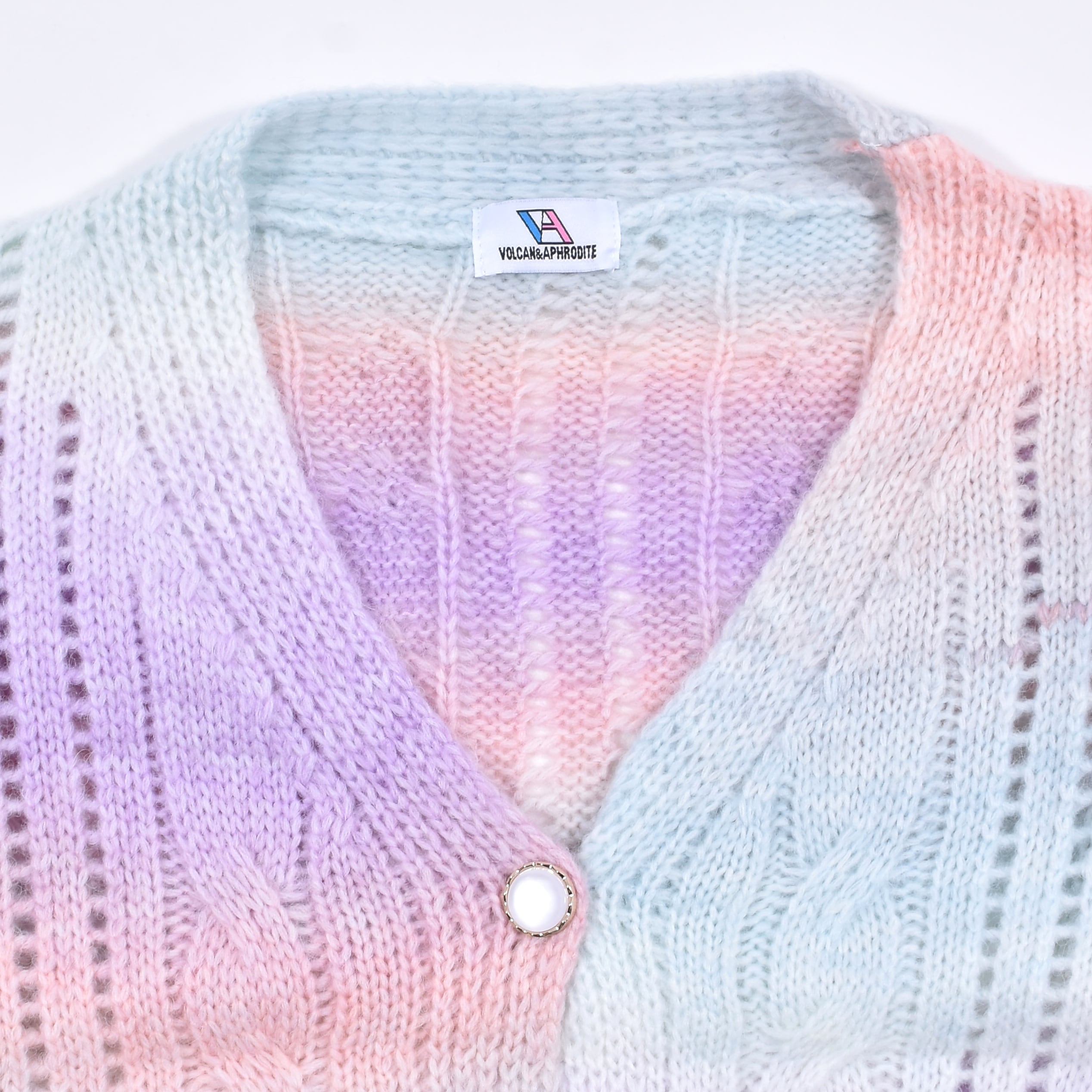 50%OFF】グラデーション ニットカーディガン | VOLCAN&APHRODITE
